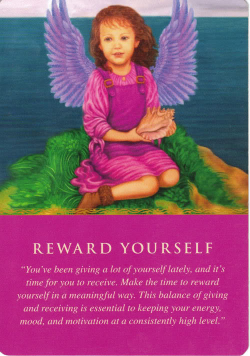 Daily Love Reading – Reward Yourself