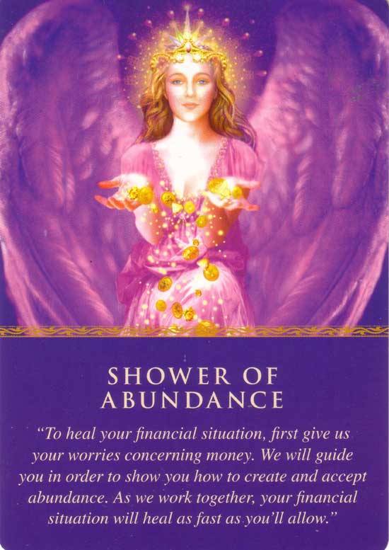 Daily Love Reading – Shower of Abundance